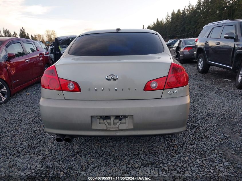 2005 Infiniti G35 VIN: JNKCV51E65M212373 Lot: 40785591