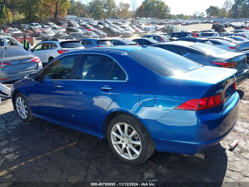 2006 Acura Tsx VIN: JH4CL96866C027425 Lot: 40785592