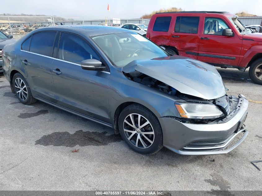 2017 Volkswagen Jetta 1.4T Se VIN: 3VWDB7AJ5HM216041 Lot: 40785597