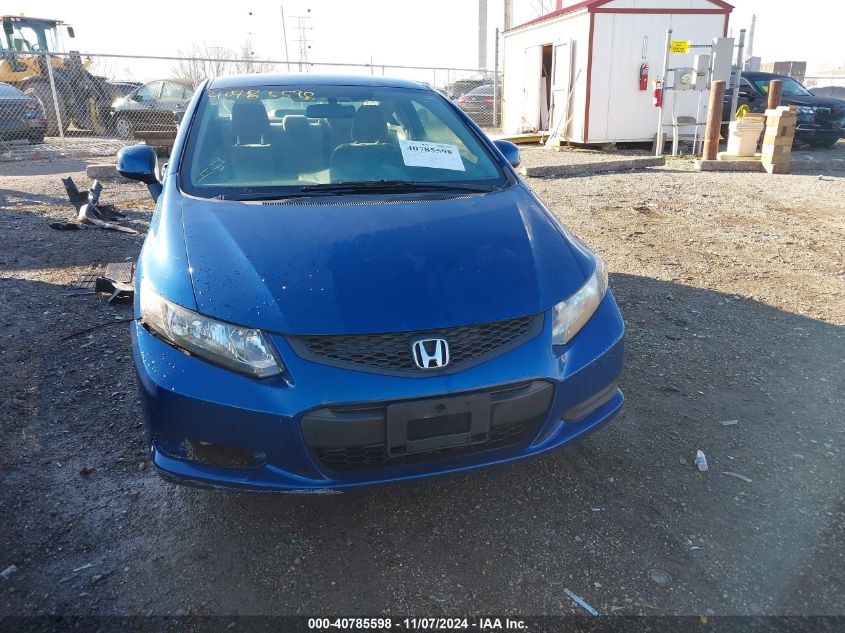 2013 Honda Civic Lx VIN: 2HGFG3B50DH524669 Lot: 40785598