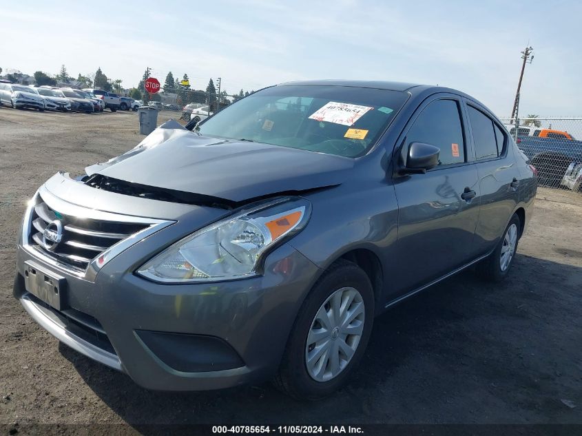 2019 Nissan Versa 1.6 S+ VIN: 3N1CN7AP0KL848214 Lot: 40785654