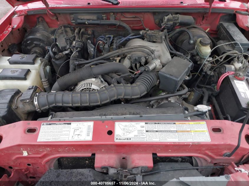 2000 Ford Ranger Xl/Xlt VIN: 1FTYR11V3YPA78803 Lot: 40785657