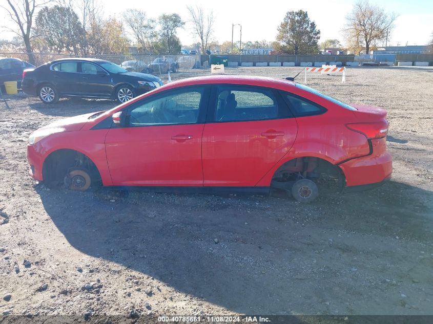 2015 Ford Focus Se VIN: 1FADP3F2XFL243867 Lot: 40785661