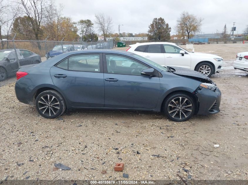 2017 Toyota Corolla Se VIN: 2T1BURHE6HC916197 Lot: 40785678