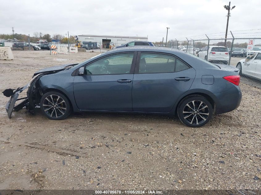 2017 Toyota Corolla Se VIN: 2T1BURHE6HC916197 Lot: 40785678