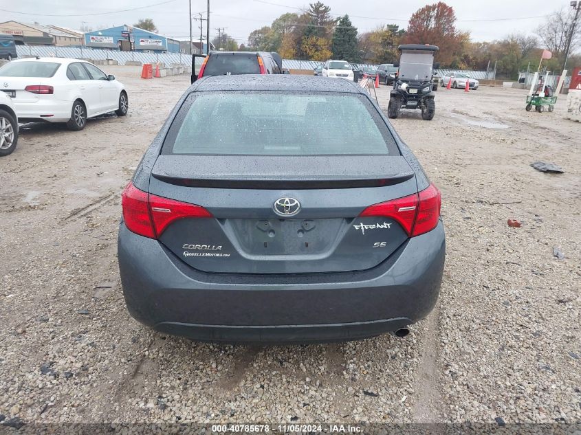 2017 Toyota Corolla Se VIN: 2T1BURHE6HC916197 Lot: 40785678