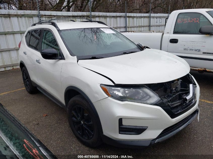 2017 Nissan Rogue Sv/Sl VIN: 5N1AT2MV4HC837904 Lot: 40785688