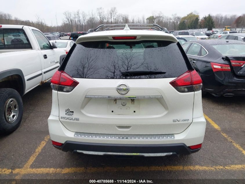 2017 Nissan Rogue Sv/Sl VIN: 5N1AT2MV4HC837904 Lot: 40785688