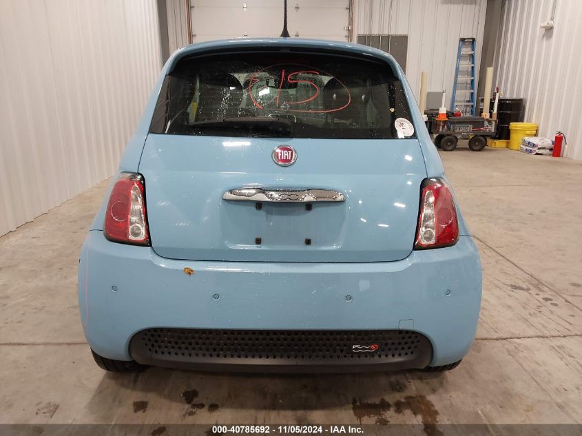 2017 Fiat 500E Battery Electric VIN: 3C3CFFGEXHT526171 Lot: 40785692