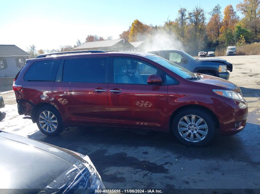 2017 Toyota Sienna Xle 7 Passenger VIN: 5TDDZ3DC4HS171050 Lot: 40785695