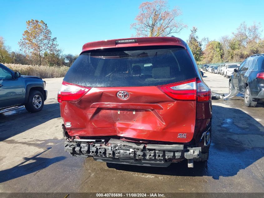 2017 Toyota Sienna Xle 7 Passenger VIN: 5TDDZ3DC4HS171050 Lot: 40785695