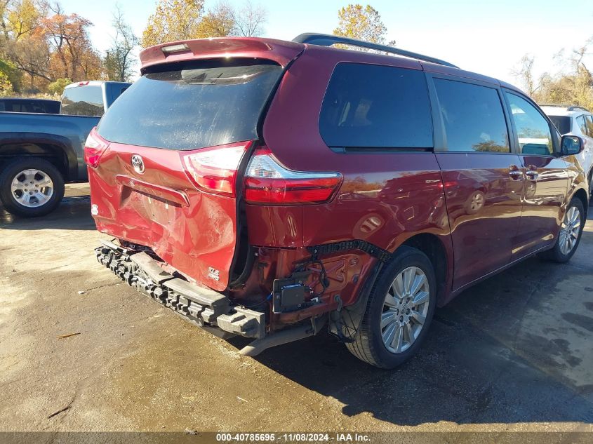 2017 Toyota Sienna Xle 7 Passenger VIN: 5TDDZ3DC4HS171050 Lot: 40785695