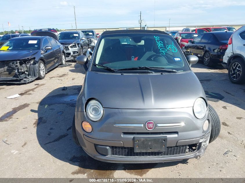 2013 Fiat 500C Pop VIN: 3C3CFFDR6DT600686 Lot: 40785715