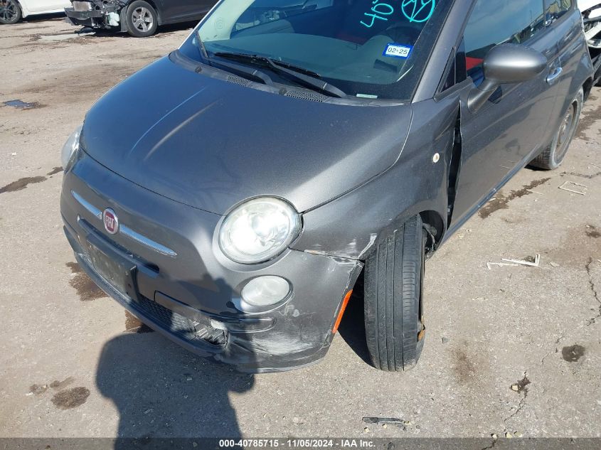 2013 Fiat 500C Pop VIN: 3C3CFFDR6DT600686 Lot: 40785715