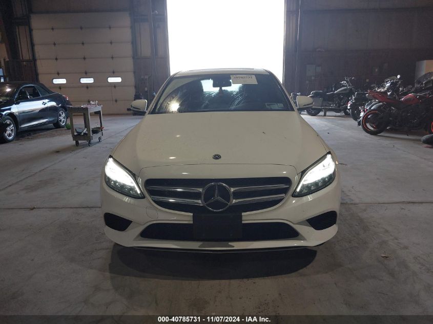 2019 Mercedes-Benz C 300 4Matic VIN: WDDWF8EB3KR501678 Lot: 40785731