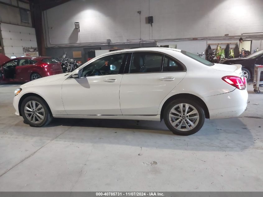 2019 Mercedes-Benz C 300 4Matic VIN: WDDWF8EB3KR501678 Lot: 40785731