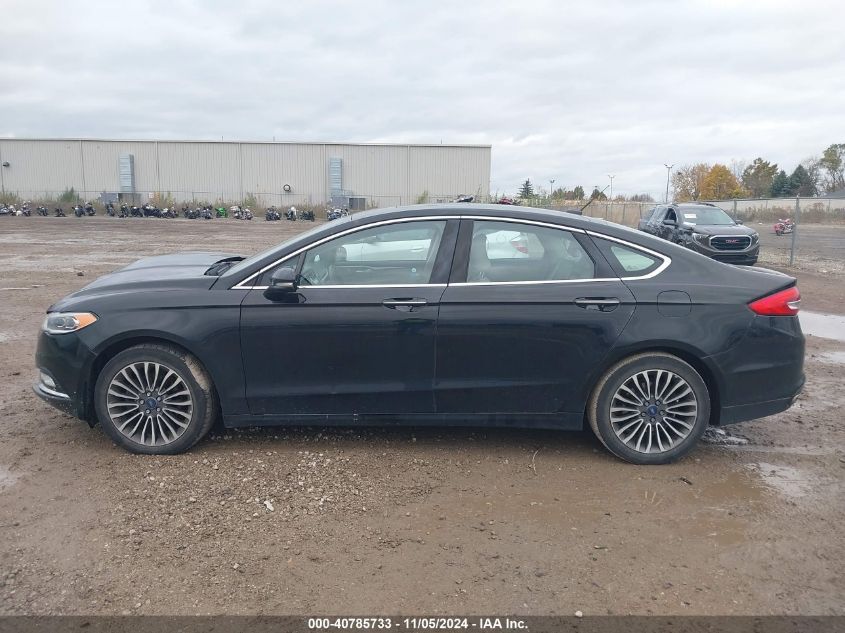 2017 Ford Fusion Se VIN: 3FA6P0H91HR186223 Lot: 40785733