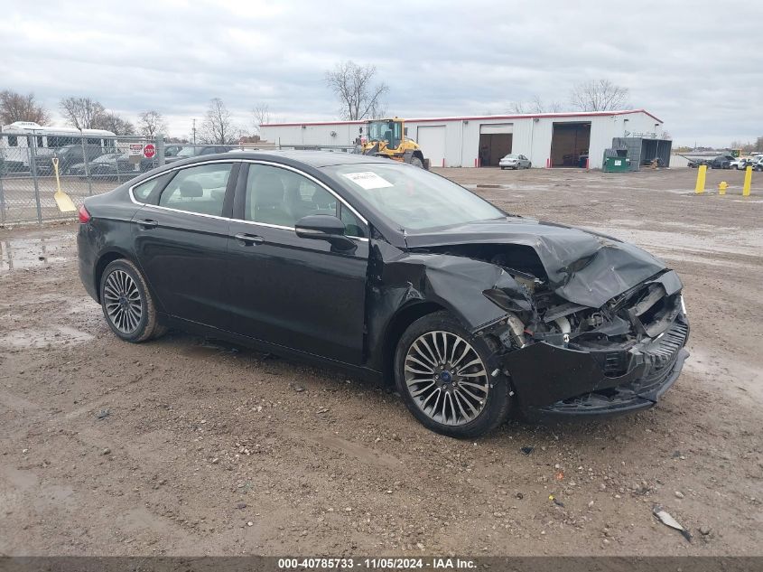 VIN 3FA6P0H91HR186223 2017 Ford Fusion, SE no.1