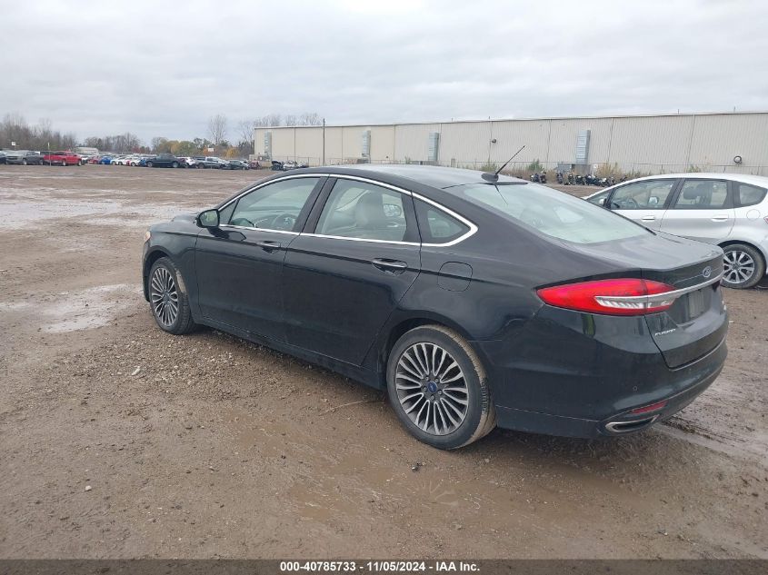 VIN 3FA6P0H91HR186223 2017 Ford Fusion, SE no.3