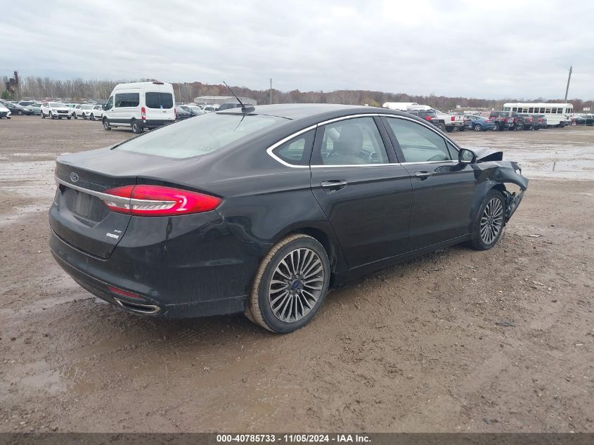 VIN 3FA6P0H91HR186223 2017 Ford Fusion, SE no.4