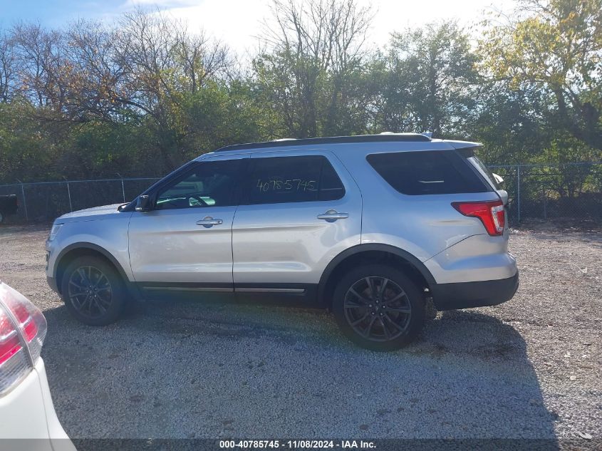 2017 Ford Explorer Xlt VIN: 1FM5K8D88HGC31192 Lot: 40785745