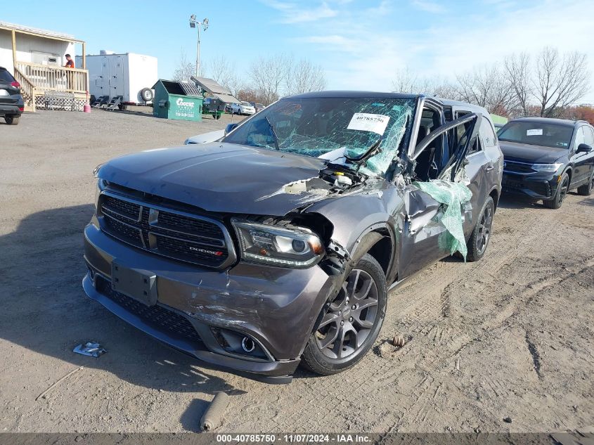 2016 Dodge Durango R/T VIN: 1C4SDJCT7GC416161 Lot: 40785750