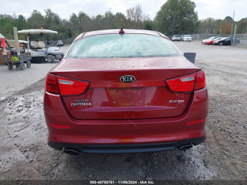 2015 Kia Optima Ex VIN: 5XXGN4A73FG418515 Lot: 40785761