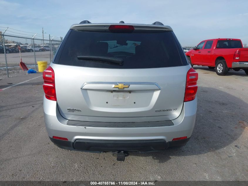 2016 Chevrolet Equinox Lt VIN: 2GNALCEK9G1175649 Lot: 40785766