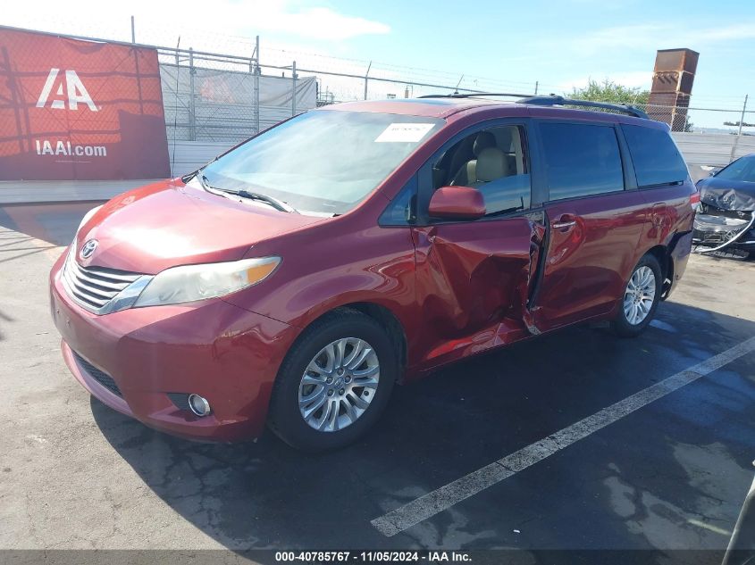 2013 Toyota Sienna Xle/Limited VIN: 5TDYK3DC4DS294623 Lot: 40785767