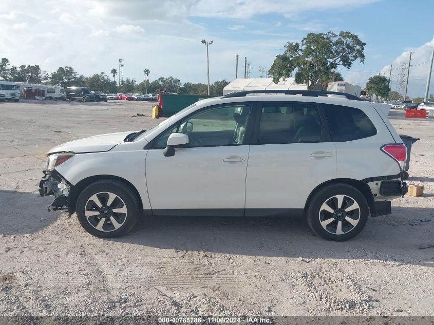 2018 Subaru Forester 2.5I Premium VIN: JF2SJAGC3JH405401 Lot: 40785786