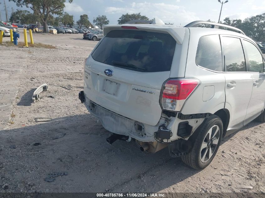 2018 Subaru Forester 2.5I Premium VIN: JF2SJAGC3JH405401 Lot: 40785786