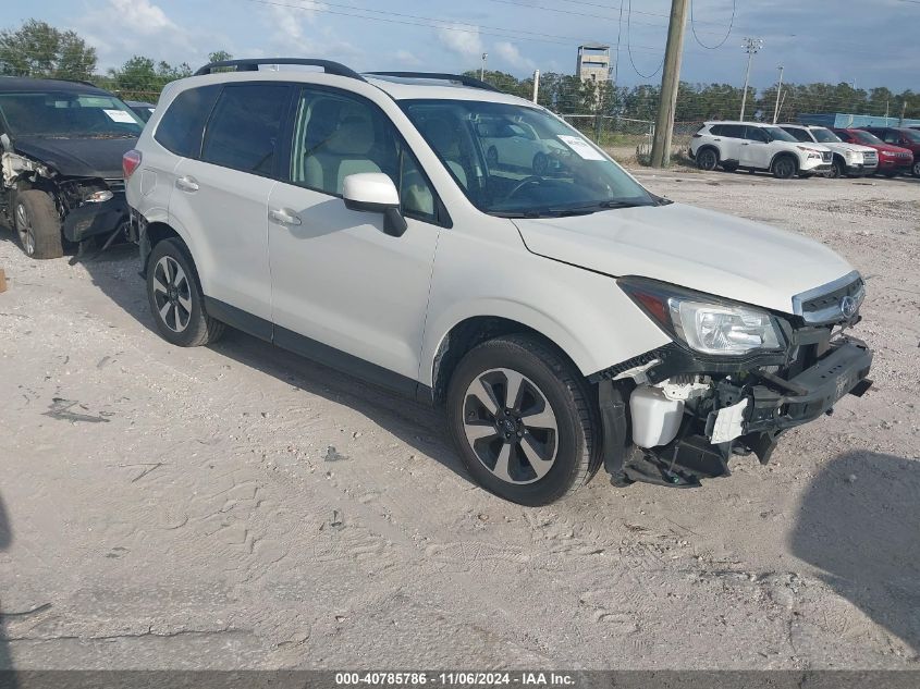 2018 Subaru Forester 2.5I Premium VIN: JF2SJAGC3JH405401 Lot: 40785786