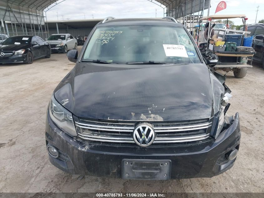 2017 Volkswagen Tiguan 2.0T Sport VIN: WVGUV7AX4HK008864 Lot: 40785793