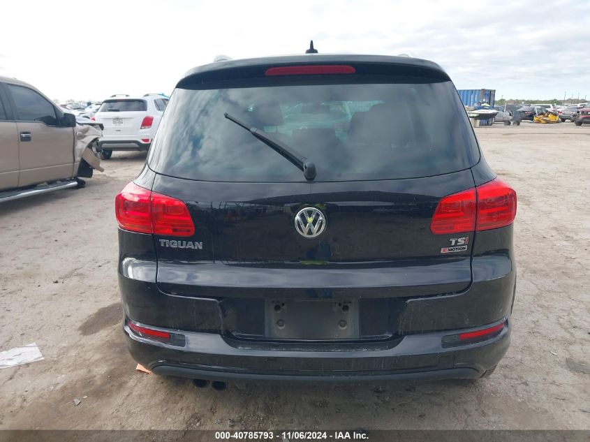 2017 VOLKSWAGEN TIGUAN 2.0T SPORT - WVGUV7AX4HK008864