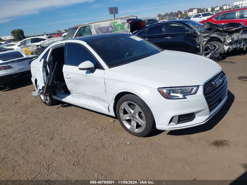 VIN WAUB8GFF2J1029496 2018 AUDI A3 no.1