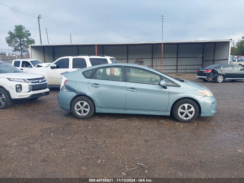 2013 Toyota Prius Two VIN: JTDKN3DU2D5649199 Lot: 40785821