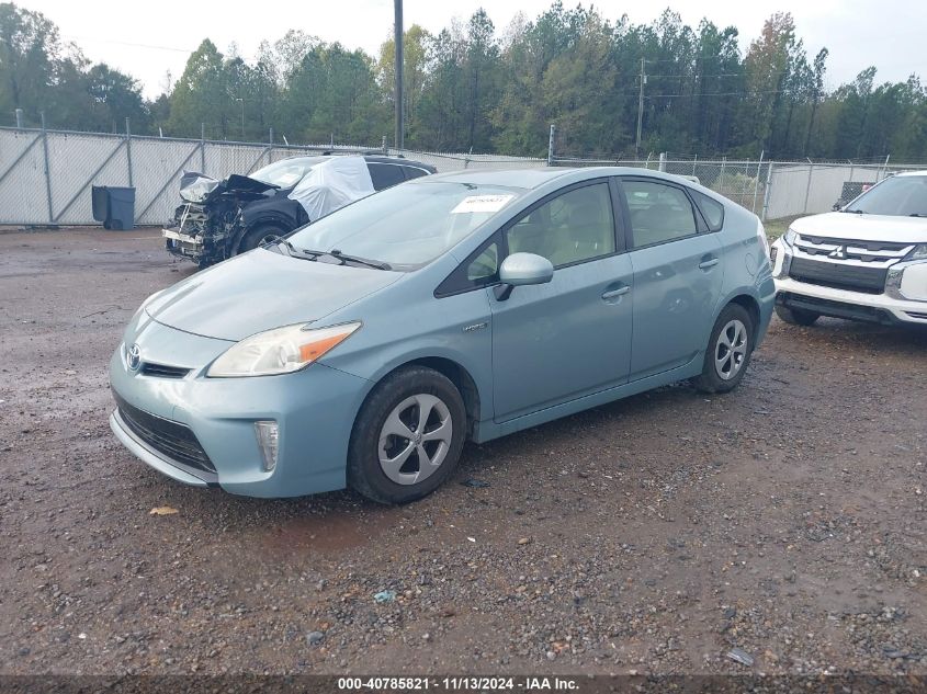 2013 Toyota Prius Two VIN: JTDKN3DU2D5649199 Lot: 40785821