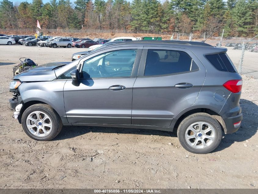 2019 Ford Ecosport Se VIN: MAJ6S3GL8KC296303 Lot: 40785856