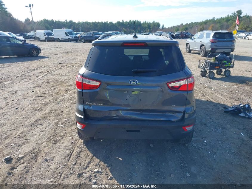 2019 Ford Ecosport Se VIN: MAJ6S3GL8KC296303 Lot: 40785856