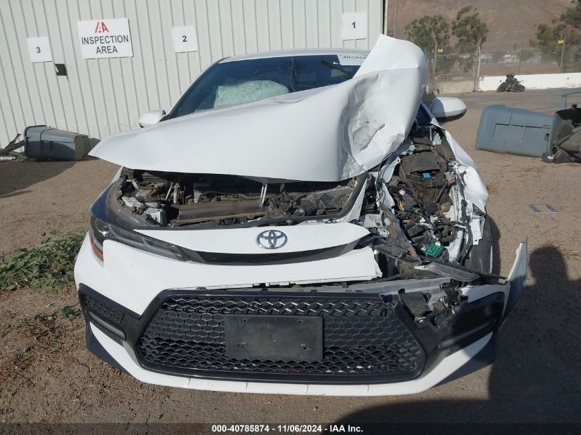 2022 Toyota Corolla Se VIN: JTDS4MCE3N3500493 Lot: 40785874