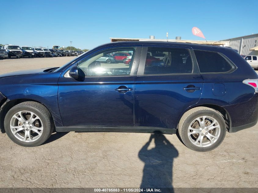 2014 Mitsubishi Outlander Se VIN: JA4AD3A36EZ018132 Lot: 40785883