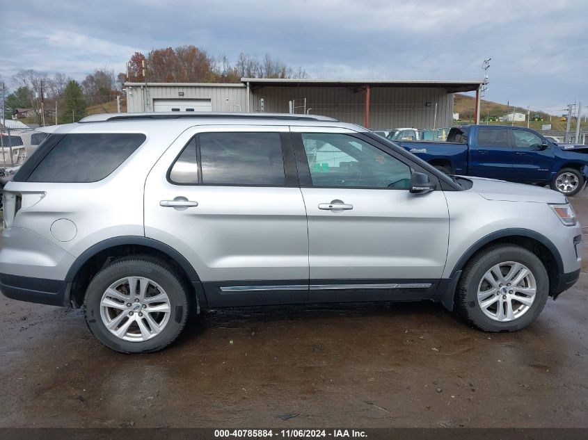 2018 Ford Explorer Xlt VIN: 1FM5K8D89JGC89737 Lot: 40785884