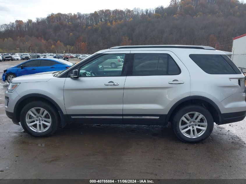 2018 Ford Explorer Xlt VIN: 1FM5K8D89JGC89737 Lot: 40785884