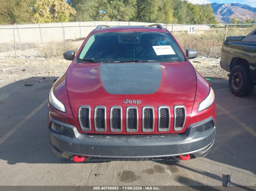 2014 Jeep Cherokee Trailhawk VIN: 1C4PJMBS3EW133423 Lot: 40785893