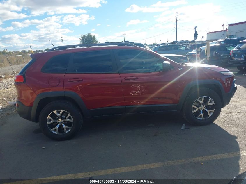 2014 Jeep Cherokee Trailhawk VIN: 1C4PJMBS3EW133423 Lot: 40785893