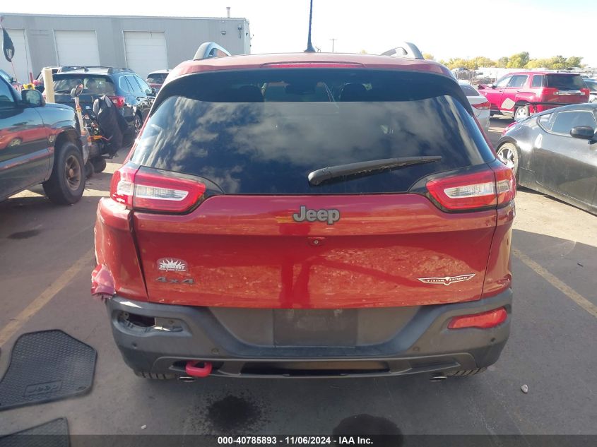 2014 Jeep Cherokee Trailhawk VIN: 1C4PJMBS3EW133423 Lot: 40785893