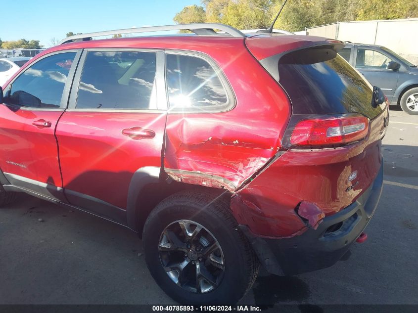 2014 Jeep Cherokee Trailhawk VIN: 1C4PJMBS3EW133423 Lot: 40785893