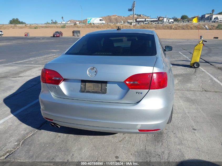 2012 Volkswagen Jetta 2.0L Tdi VIN: 3VWLL7AJ1CM423107 Lot: 40785895