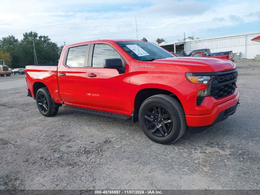 2023 Chevrolet Silverado 1500 2Wd Short Bed Custom VIN: 1GCPABEK2PZ121846 Lot: 40785897