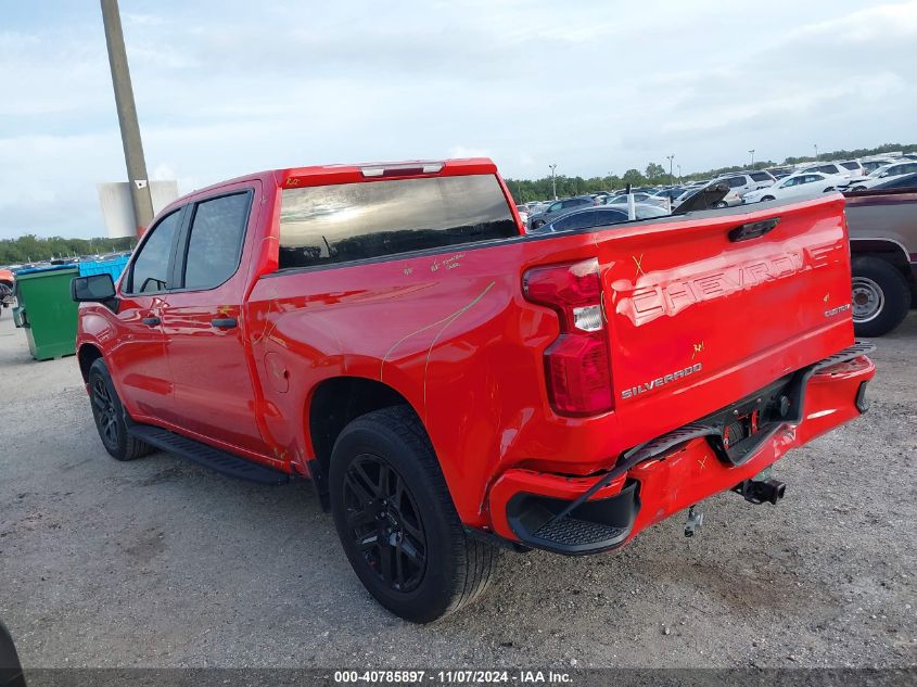 2023 Chevrolet Silverado 1500 2Wd Short Bed Custom VIN: 1GCPABEK2PZ121846 Lot: 40785897